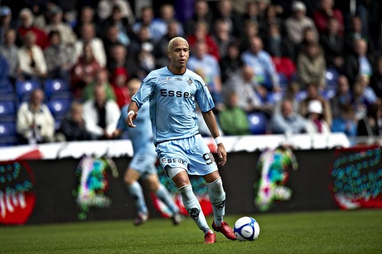 Bortvist. Brasilianske José Junior er blevet smidt på porten i Randers FC. Arkivfoto. 