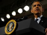 Nedtur. Barack Obamas opbakning i USA falder støt og er nu under 50 procent. 