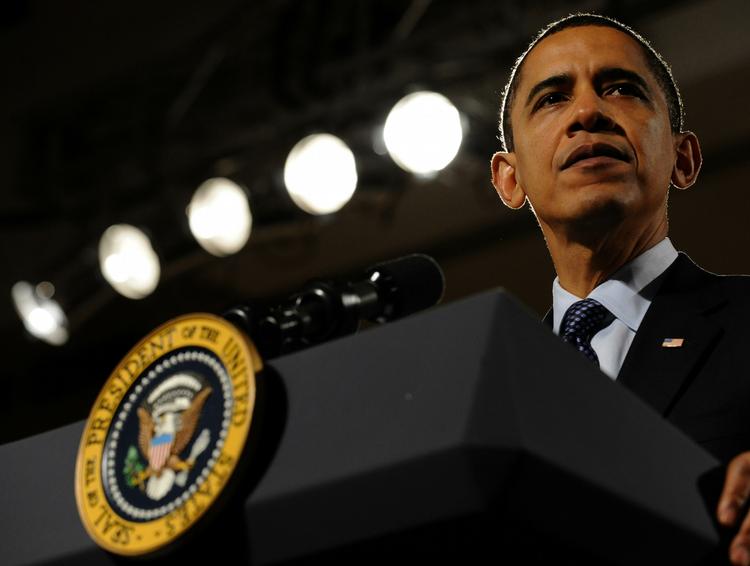 Nedtur. Barack Obamas opbakning i USA falder støt og er nu under 50 procent. 