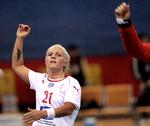 playmaker. Kristina Kristiansen har fået godt fat i sin nye rolle som landsholdets playmaker. 