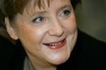 Tyske Angela Merkel blev den første kvindelige kansler. 