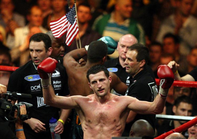 CHAMP. Carl Froch og hans folk ser frem til kampen mod Mikkel Kessler til april og er sikker på sejr. 