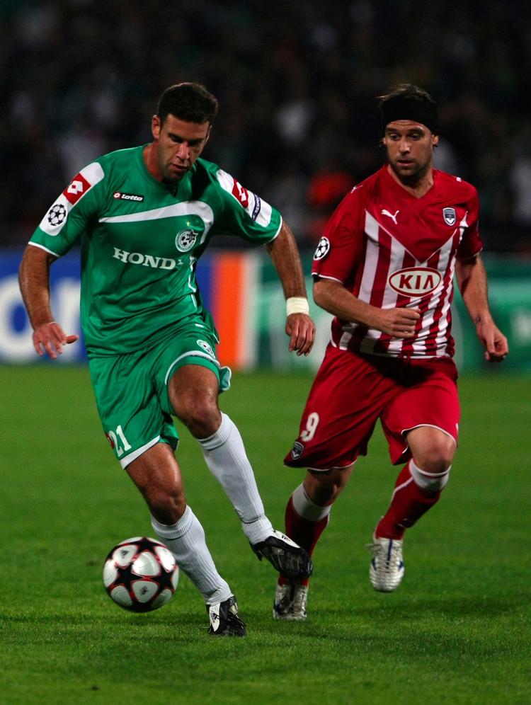 Nul. Dekel Keinan (til venstre) og holdkammeraterne kunne ikke score i årets Champions League. 