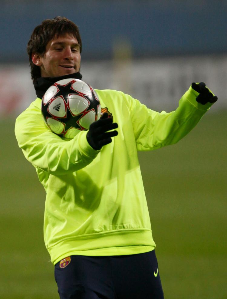 Fænomenet. Lionel Messi og alle de andre Barca-stjerner er klar til kamp i Kijev. Ingen er på skadeslisten. 