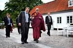 Statsminister Lars Løkke Rasmussen mødtes i foråret med Dalai Lama. 