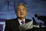 George Soros at the Bella Center suggesting that the rich countries could tap into Special Drawing Rights at the International Monetary Fund to help pay for climate projects in developing countries. 