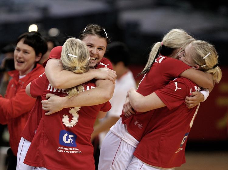 Jubel Danskerne er meget tilfredse med de tre hold, der venter i VM's mellemgruppe 1. 