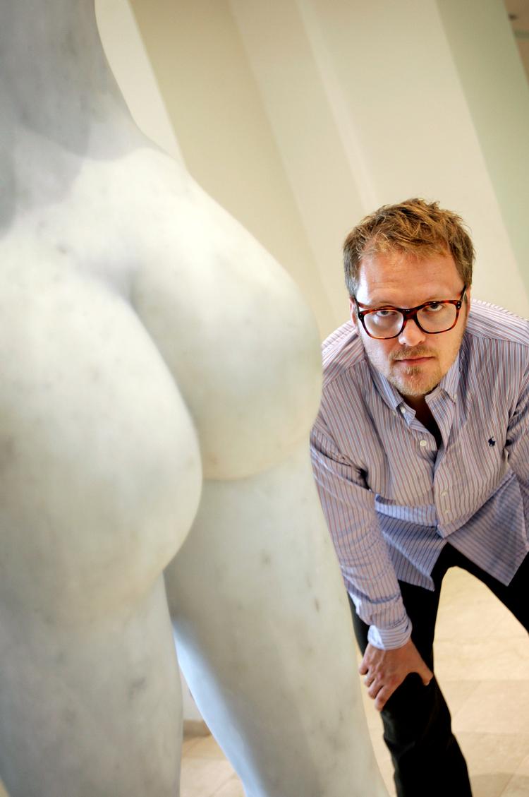 Kunstanmelder og ejendomsspekulant Michael  Jeppesen er nu  gået ind i godhedsindustrien.  Arkivfoto:  Finn Frandsen 