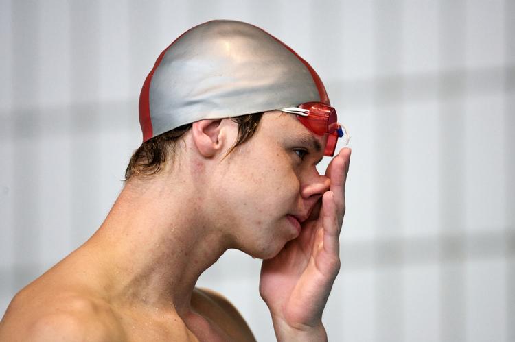 Endelig. Efter flere års tilløb fik Chris Christensen i dag endelig sat rekord i 400 meter medley, hvor han nu er EM-finalist. Arkivfoto. 