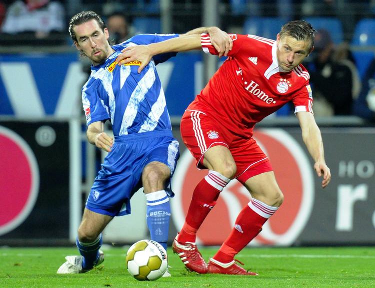 Billig. Ivica Olic (til højre) har været en af de mest  konstante Bayern-spillere i et turbulent efterår. 