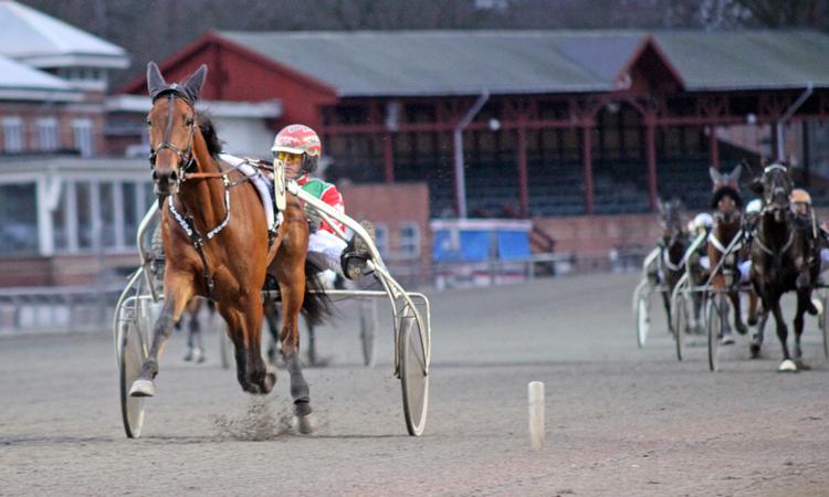 Der var cirka 40 meter ned til forfølgerne, da Korvet Klintholm vandt på langdistancen for Steen Juul i Charlottenlund. 