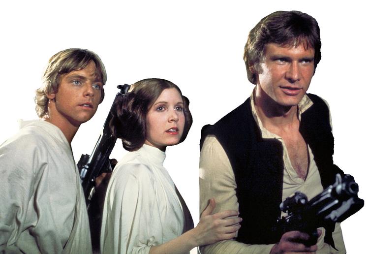 Onewomanshow. Carrie Fisher er først og fremmest kendt for én ting: rollen som prinsesse Leia fra den oprindelige 'Star Wars'-trilogi. 