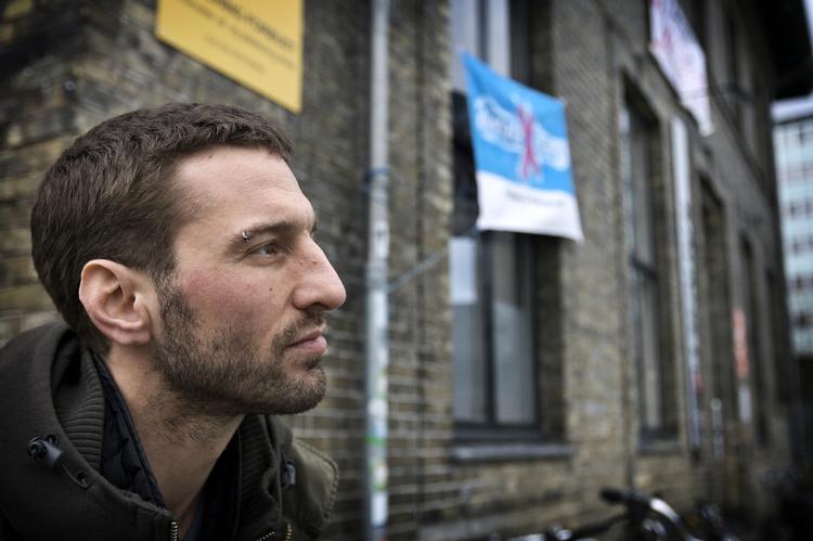 Tadzio Müller, a spokesman for the Climate Justice Action who has been arrested after a meeting at the Bella Center. 