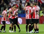 FINALEKLAR. Argentinske Estudiantes vandt deres semifinale ved VM for klubhold 2-1 over sydkoreanske Pohang Steelers. 
