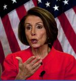 »Vi er på vej mod genopretning«, siger formanden for Repræsentanternes Hus, Nancy Pelosi. 