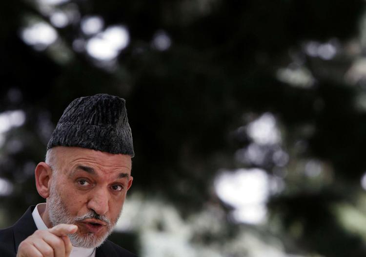 Valgfusk Hamid Karzai fik lidt for mange stemmer til Afghanistans præsidentvalg. Arkivfoto 