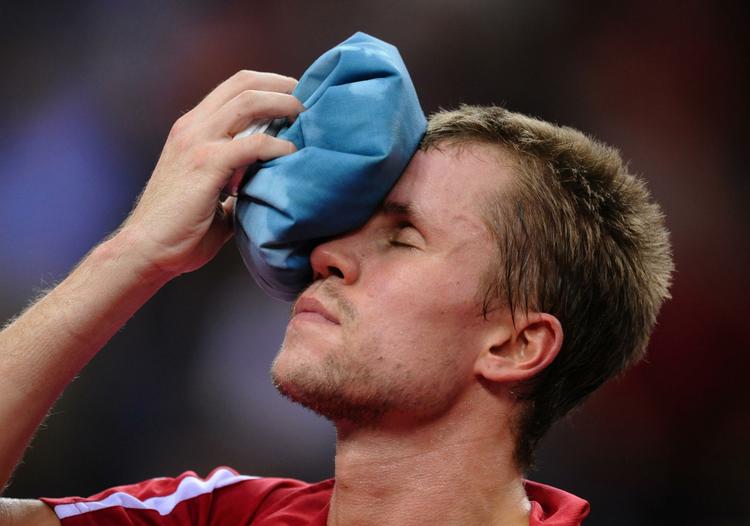 nedtur. Lodtrækningen gjorde Michael Maze til sidstevælger og derfor fik han den olympiske mester. Arkivfoto. 