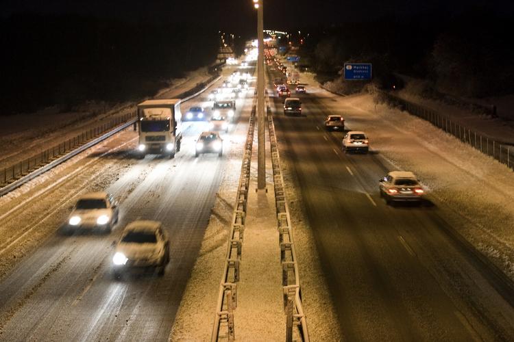 Kørevejr Weekenden bliver ramt af den første juletrafik. 