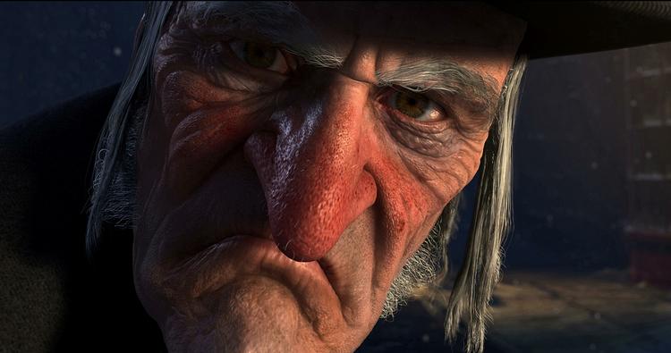 Gnier. Ebenezer Scrooge fra ’Et juleeventyr’ må vel have været borgerlig. Eller hvad?, spørger Martin Ågerup. Arkivfoto fra Disneyfilmen 'A Christmas Carol'. 