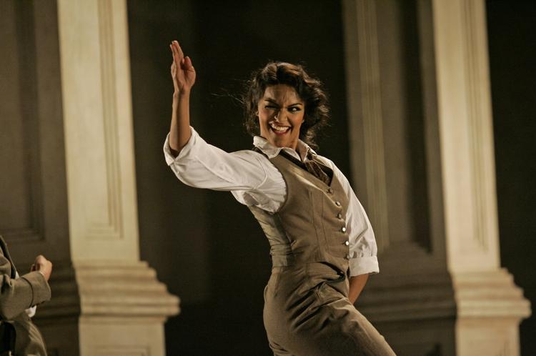 Den 30-årige operasangerinde Danielle de Niese kan man nyde på dvd-udgivelsen 'L'incoronazione di Poppea'. Her er hun på et arkivfoto i rollen som Cleopatra. 
