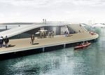 Overfor havnebadet på Islands Brygge skal en ny havnepromenade med vandsportsfaciliteter gøre Kalvebod Brygge attraktiv. 