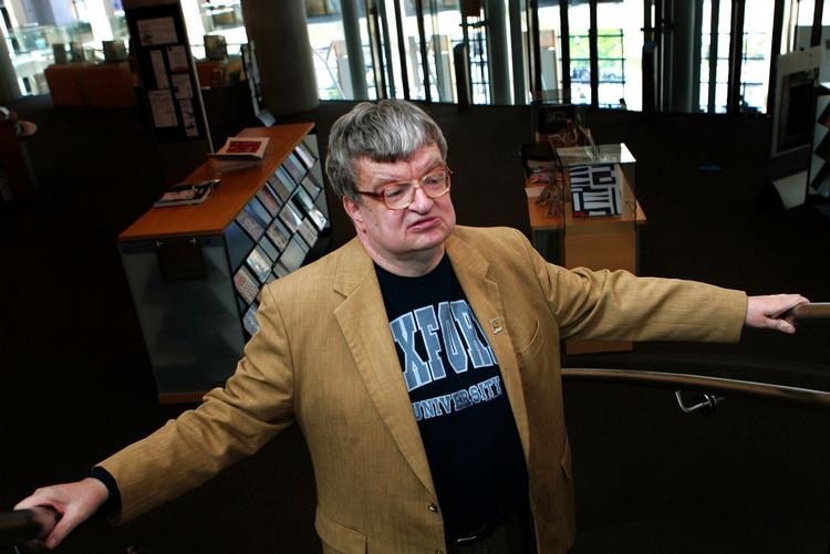 Rainman. Kim Peek fotograferet i juli. I filmen spillede Dustin Hoffman hovedrollen som Rainman. 