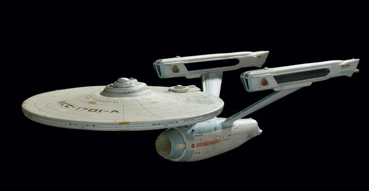 Enterprise. Besætningen på rumskibet Enterprise har fået den tvivlsomme ære at bære hovedroller i årets mest pirat-downloadede film. Arkivfoto 