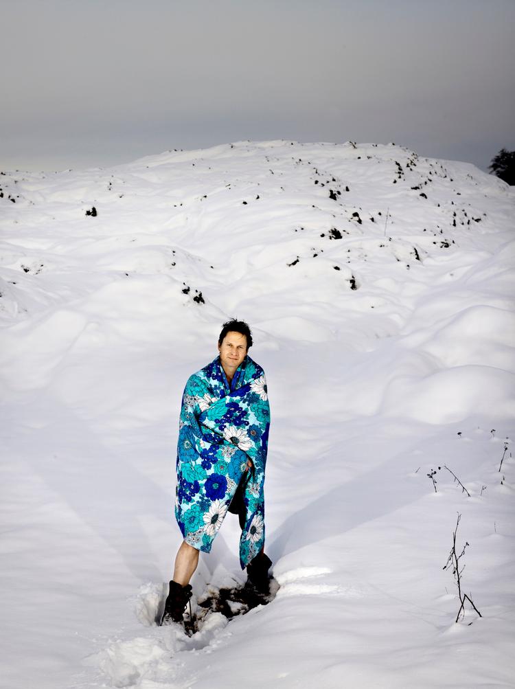 Fra egen baghave. Claus Meyer vil gerne indtage sit sidste måltid på ødegården i Sverige med råvarer fra lokalområdet. 