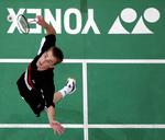 ude. Det er 14 år siden, Peter Gade har tabt til en europæer. I dag gjorde han det i semifinalen i Copenhagen Masters. Arkivfoto. 