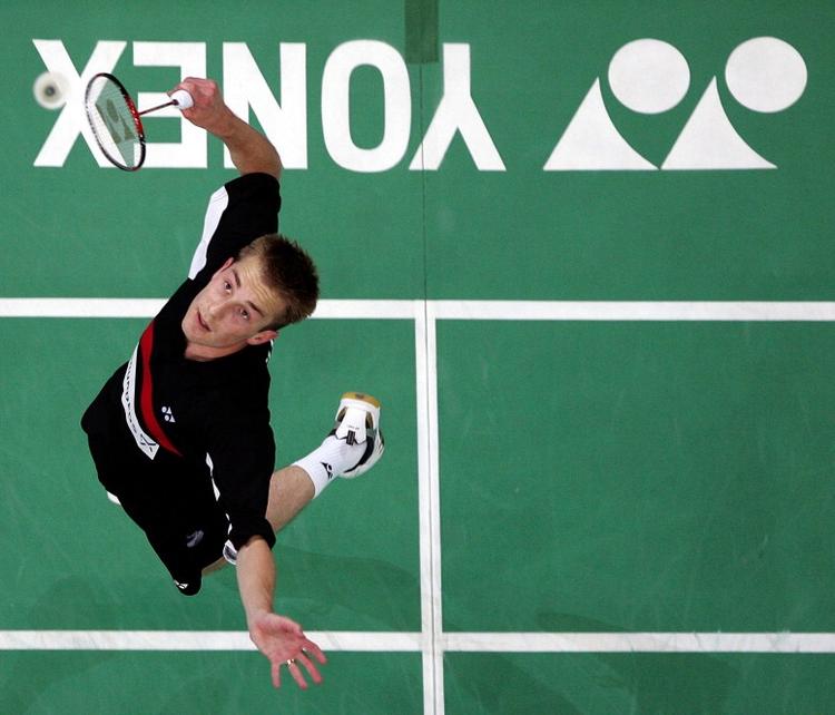 ude. Det er 14 år siden, Peter Gade har tabt til en europæer. I dag gjorde han det i semifinalen i Copenhagen Masters. Arkivfoto. 