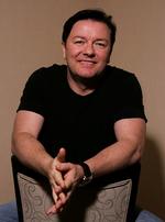 Spradebasse. Komikeren Ricky Gervais satte nye standarder for tv-komik med 'The Office'. Arkivfoto. 