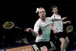 dansk. Lars Paaske og Jonas Rasmussen vandt den rent danske finale i herredouble ved Copenhagen Masters. Arkivfoto. 