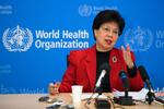Advarsel. WHOs generaldirektør Margaret Chan understreger på et pressemøde i Geneve, at det er for tidligt at afskrive influenza A (H1N1) som en trussel. 