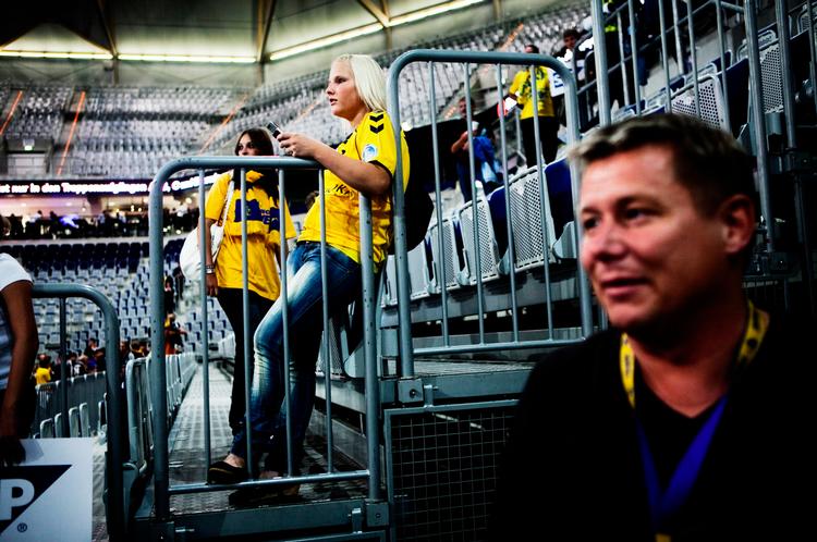 licensproblemer. Jesper Nielsen og AG København må vente med at spille europæisk håndbold. Arkivfoto: Tobias Selnæs Markussen 