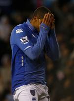 Rod. Kevin-Prince Boateng og de øvrige Portsmouth-spillere må igen vente  på deres løn. 
