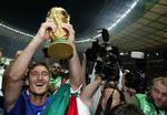 WCUP WORLD CUP SOCCER ITALY FRANCE FINAL