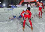 afgørelsen. Efter 1,6 km i fuld sprint kom Eldar Rønning først over stregen i Oberhof. 