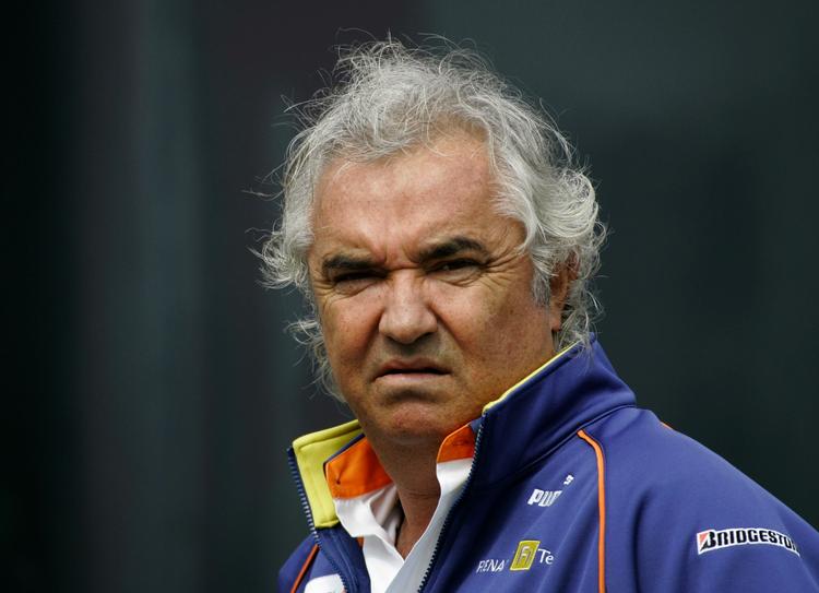omstødt. Den italienske team-chef Flavio Briatore har fået omstødt sin livstidskarantæne fra alle Formel 1-arrangementer. Arkivfoto. 