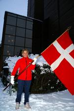 Forrest. Sophie Fjellvang-Sølling er så småt begyndt at træne med fanen. 