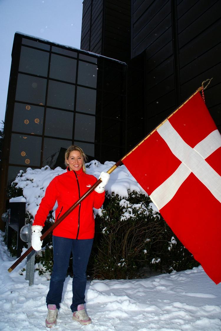 Forrest. Sophie Fjellvang-Sølling er så småt begyndt at træne med fanen. 