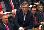 Presset. Gordon Brown er under større pres end nogensinde i sin tid som premierminister. 