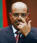 President Omar al-Bashir of Sudan against whom an international arrest warrant has been issued. Archive. 