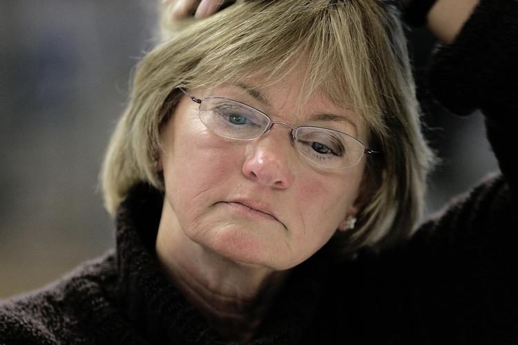 »Jeg ville ikke have udtrykt mig på den måde. Det var for generaliserende«, siger Pia Kjærsgaard om Lars Hedegaards udtalelser om at piger i muslimske familier udsættes for voldtægt. (Arkivfoto) 