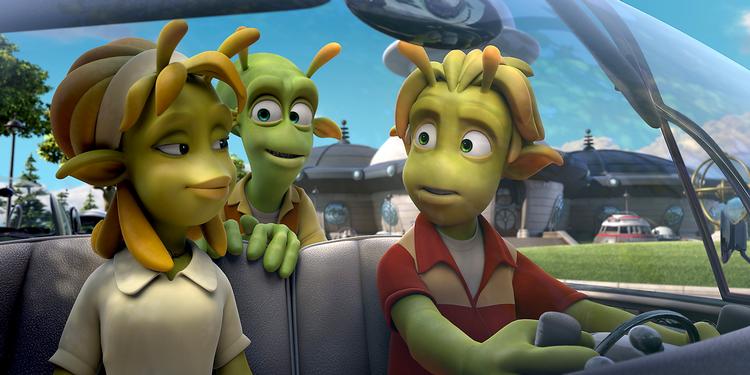 Livet på en planet langt fra Jorden, er en vittig historie om det destruktive ved fremmedangst. Foto fra filmen. 