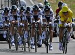 sponsorstop. Team Saxo Bank skal have fat i en ny sponsor fra næste år. Arkivfoto. 