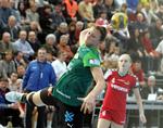 Gravid. Lene Lund for ikke glæde af Viborgs avancement i Champions League. Hun venter sig, og stopper derfor i klubben. Arkivfoto. 