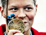 Guldpige. Lotte Friis er efter VM-guldet en af årets helt store danske sportsprofiler. 