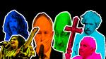 Blasfemisk. Frank Zappa, Björk, Dermot Ahern, Salman Rushdie, Mark Twain og Pave Benedict XVI er blandt de 25 personer Foreningengen for Ateister i Irland har sortlistet. 