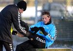 SOLGT. Efter 115 kampe for AGF skal Michael Lumb til russisk fodbold. Arkivfoto. 