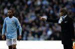 kulde. Træner Roberto Mancini har haft svært ved at finde plads til den brasilianske stjerne Robinho i startopstillingen i Manchester City. 